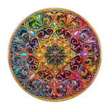 Wooden Puzzles for Adults - Mandala Wooden Puzzle, Unique Dreamland Wooden Jigsaw Puzzles for Adults, Wood Puzzles Adult, Perfect for Birthday Gift, Family Puzzles, Royal Size 600 Piece 17.3 x 17.3in Pijesaksa