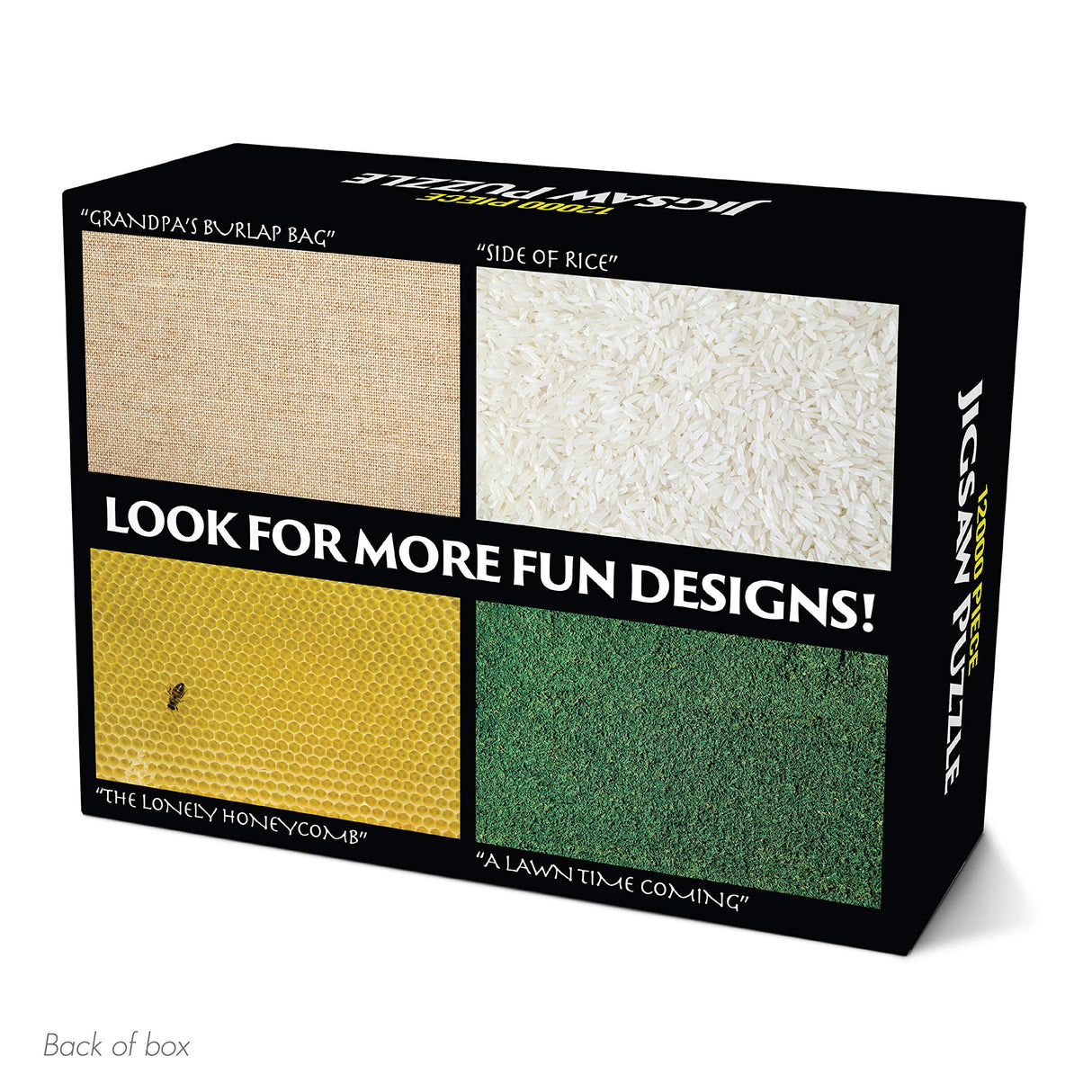 Prank-O 12,000 Piece Jigsaw Puzzle Prank Gift Box - White Elephant Gifts for Adults, Empty Box, Gag Gift Box for Puzzle Lovers, Joke Gifts for Christmas, Holidays, Parties Prank Pack