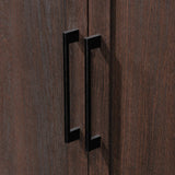 Sauder HomePlus Storage Pantry Cabinet, L: 30.71" x W: 17.21" x H: 68.82", Dakota Oak finish Sauder