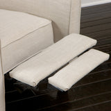 Christopher Knight Home Darvis Fabric Recliner Club Chair, Light Beige 34D x 26.75W x 36.25H in Christopher Knight Home