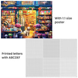 500 Piece Puzzles for Adults, Jigsaw Puzzles 500 Pieces, Puzzles 500 Pieces for Adults, Bookstore Dogs Jigsaw Puzzles, Funny Puzzles, Great Gift for Family Friends, Large Puzzles 20.5 x 15 in Nitktaia