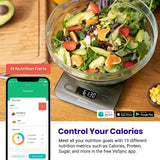 Etekcity Food Nutrition Kitchen Scale, Digital Grams and Ounces for Weight Loss, Baking, Cooking, Keto and Meal Prep, Large, 304 Stainless Steel Etekcity