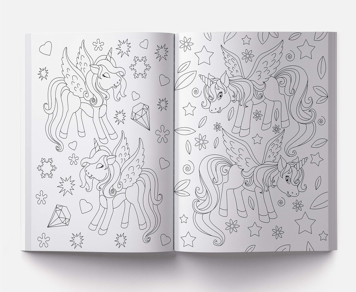 101 Unicorn Colouring Book: Fun Activity Colouring Book For Children