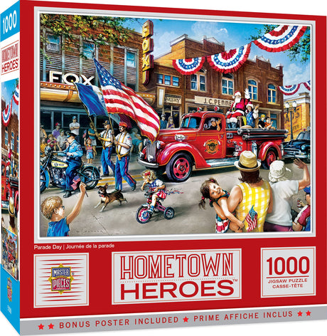 MasterPieces 1000 Piece Jigsaw Puzzle for Adults, Family, Or Youth - Parade Day - 19.25"x26.75" Masterpieces