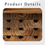 BalterFF Bee Houses for The Garden Insect Bee Hotel Carpenter Wood Bee House of Outside Box BalterFF