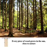 ARK DESIGN 36 x 84 Inch Barn Door with 7FT Sliding Barn Door Hardware Kit Included, Solid Wood DIY Dyeing Sliding Door, Pre-Drilled, Simple Assembly Required ARK DESIGN