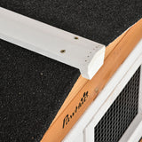 PawHut 62" Rabbit Hutch, Wooden Bunny Hutch, Guinea Pig Cage, Small Animal Enclosure with Wheels, Run Area, Removable Tray, Asphalt Roof, Lockable Doors and Ramp, Nature Wood PawHut