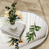 AUYHM Arched Full Length Mirror,65"x24"Floor Mirror,espejos Grandes para sala Elegantes,Silver Mirror Full Length,Body Mirrors for Bedroom(Silver) AUYHM