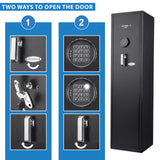 BARSKA AX13100 4.33 Cubic Foot Keypad Rifle Safe, One Size, Black BARSKA