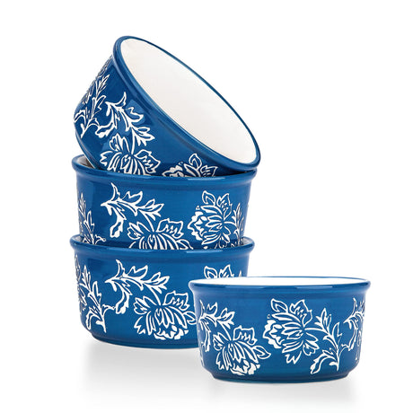 Wisenvoy Ramekins Creme Brulee Ramekins Ceramic Ramekins 8 Oz Oven Safe Ramiken Wisenvoy