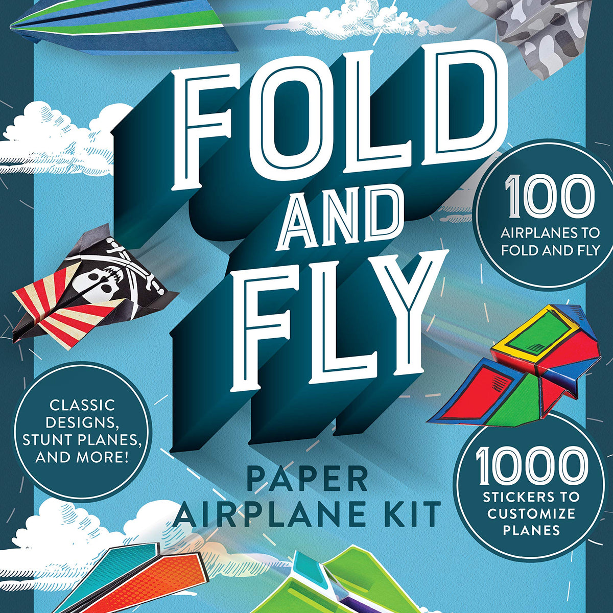 Fold and Fly Paper Airplane Kit – WoodArtSupply