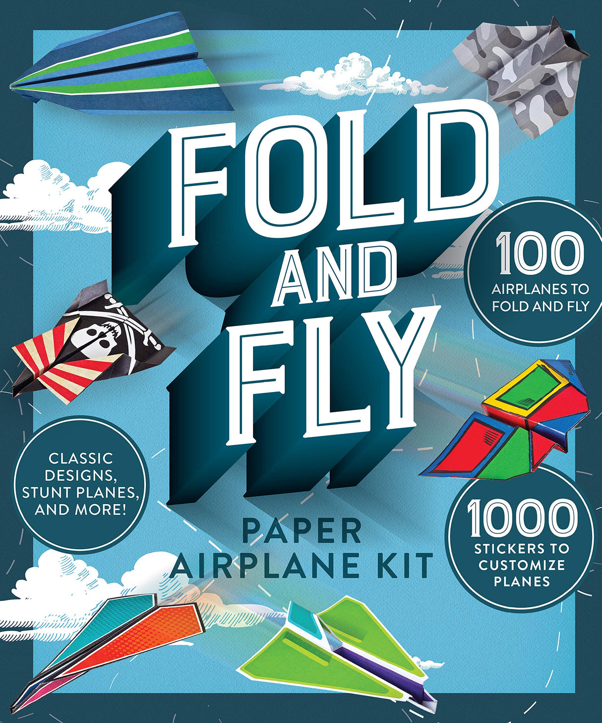 Fold and Fly Paper Airplane Kit Publications International, Ltd.