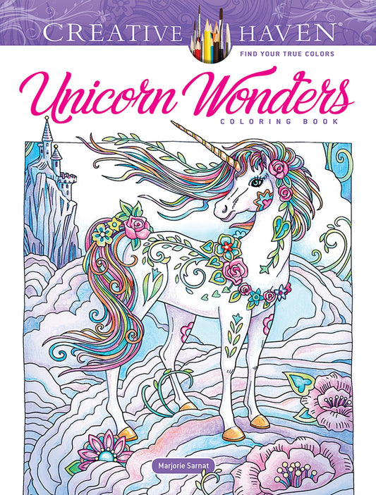 Creative Haven Unicorn Wonders Coloring Book (Adult Coloring Books: Fantasy)