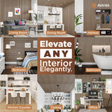 Avana Acoustic Wood Wall Panels – 94.4 X 12.6 White Oak Acoustic Panels Set Of 2 – Wall Panels For Interior Wall Decor For Homes, Offices, Studios – Sturdy And Durable Wood Panels For Wall Avana