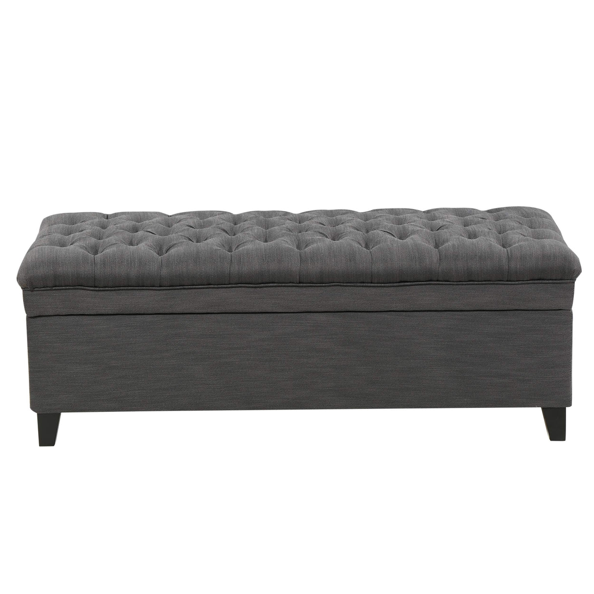 Christopher Knight Home Juliana Fabric Storage Ottoman, Gray Christopher Knight Home
