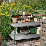 HXCFYP Stainless Steel Table for Prep & Work 24 x 18 Inches, NSF Commercial Heavy Duty Food Prep Worktable with Undershelf for Restaurant, Home and Hotel Christmas Preparation Table HXCFYP