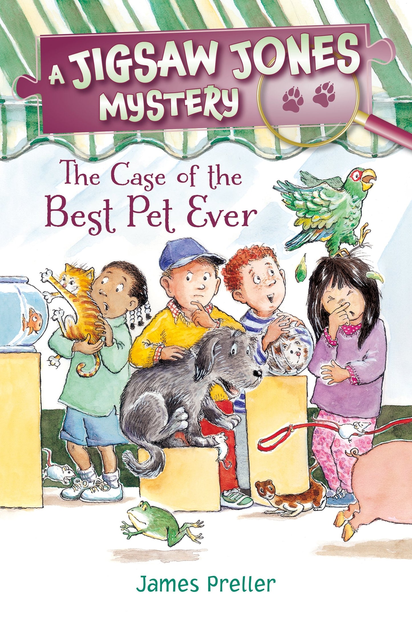 Jigsaw Jones: The Case of the Best Pet Ever (Jigsaw Jones Mysteries)