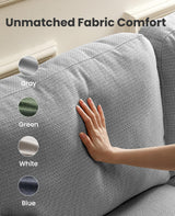 Amada 65" Loveseat Sofa, 2 Seater Couch with Deep Seats and Wide Armrests for Living Room, Comfy Couch with Removable Washable Covers, Easy Assembly AMADA HOMEFURNISHING