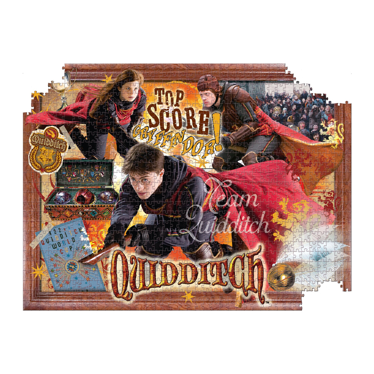 Winning Moves Games Harry Potter Quidditch 1000 Pc Jigsaw Puzzle Top Trumps