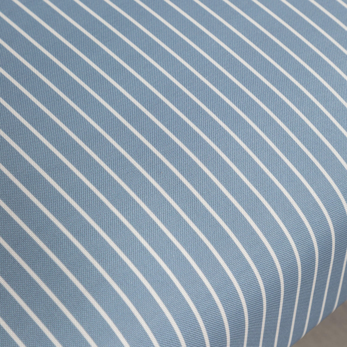 Roundhill Furniture Botticelli Blue Stripe Upholstered Slipper Accent Chair Roundhill Furniture