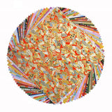 Yuzen Washi Paper 15x15cm Japanese Chiyogami Origami 80 Sheets Assortment (5.9''X5.9'') heiyemon