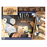 ArtSkills Leather Working Kit for Beginners with Leather Tools, Dyes, and Stamps - Arts and Crafts Kit for Adults & Teens, 64 pc ArtSkills