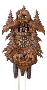Hönes Cuckoo Clock Bears in The Forest HO 86709/5Tko Hönes