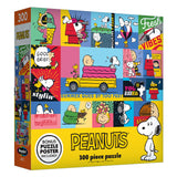 RoseArt - Peanuts - Peanuts Vibes - 300 Piece Jigsaw Puzzle for Adults RoseArt