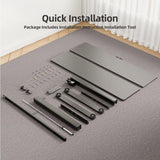 INNOVAR 48" Electric Standing Desk, Memory Controller Height Adjustment, Modern Ergonomic Sit Stand Up Desk Workstation with Rising Work Table for Home Office, Work & Gaming, Black INNOVAR