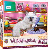 Masterpieces 300 Piece EZ Grip Jigsaw Puzzle - Kitten Cake Shop - 18"x24" Masterpieces
