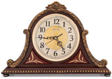 Olden Days Mantel Clock with Real Wood, 4 Chime Options, Antique Vintage Design Olden Days