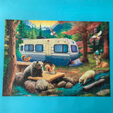 500 Piece Puzzles for Adults - Difficult Jigsaw Puzzles for Adults Challenging - Forest Bear Adventure Mulic