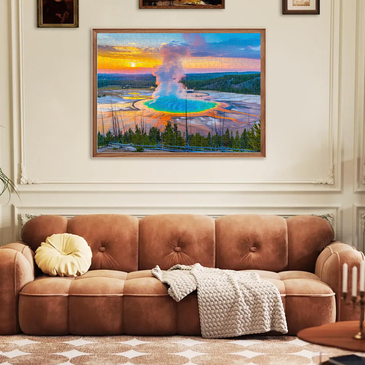 Jigsaw Puzzles for Adults 500 Pieces Puzzle National Parks Interlock Perfectly Letter on Back No Dust, Landscape Puzzle Home Decor Toy Gift for Teens Men Women Seniors Nature Jigsaw Puzzles Scenery Jeacirio