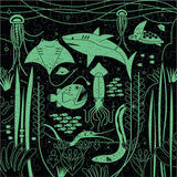 Ceaco - Glow in The Dark - Ocean Glow - 100 Piece Jigsaw Puzzle Ceaco