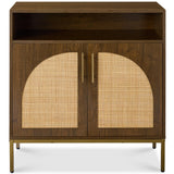 Best Choice Products Rattan Sideboard Buffet Cabinet, Entryway Table, Accent Storage Cabinet, Console Table for Hallway, Living Room, Dining Room - Brown Best Choice Products