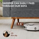 Vipbear 65.4" Loveseat Sofa Grey Corduroy Couch, Mid-Century Modern Small Couches for Living Room, Bedroom, Office, Comfy Sofa with Spring Cushion, Solid Wood Frame, Tool-Free Assembly Vipbear