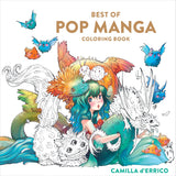 Best of Pop Manga Coloring Book WoodArtSupply