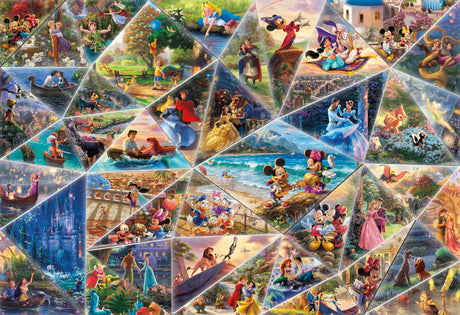 Ceaco - Thomas Kinkade - Disney Collage - 2000 Piece Jigsaw Puzzle Ceaco