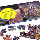 Disney Star Wars The Mandalorian My First Puzzle Book - Jigsaw Puzzles for kids, 10-page board book, 5 puzzles to enjoy Phidal