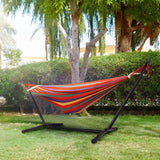 Hammock Stand, Heavy Duty Adjustable Steel Hammock, 9-Foot, 450-Pound Capacity, Weather Resistant, Easy to Assemble Elevon