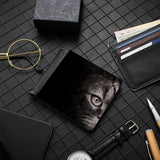 Frienda 2 Pcs Sublimation Wallet Blank for Men Christmas PU Leather Heat Transfer DIY Bank Bifold Card Holder for Christmas Graduation Gifts(Black and White, Single Side) Frienda