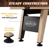 Barrington Billiards 9' Wentworth Shuffleboard Table with Scratch-Resistant Playfield and 8 Puck Set Barrington Billiards