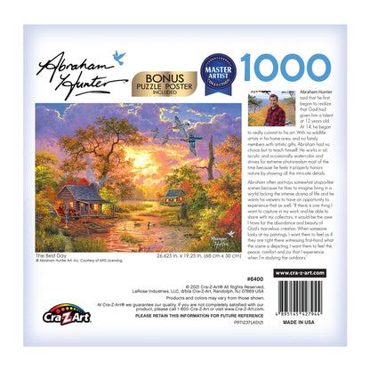 RoseArt - Abraham Hunter - The Best Day - 1000 Piece Jigsaw Puzzle for Adults