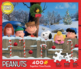 Ceaco - Together Time Collection - Holiday - Fence, (3) Piece Sizes - Standard, Medium, and Oversized 400 Piece Jigsaw Puzzle Ceaco