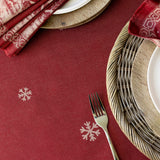 Benson Mills Engineered Jacquard Heavyweight Fabric Table Cloth, Holiday, Winter, and Christmas Tablecloth (Christmas Story, 60" x 140" Rectangular) Benson Mills
