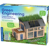 Thames & Kosmos Green Engineering STEM Kit | Build & Experiment with an Energy-Efficient Model Home, Explore Clean Energy, Sustainable Living, Includes Solar Panel, LEDs, Sensors, Ideal for Classrooms Thames & Kosmos