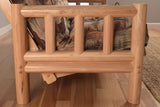 Kodiak Furniture Lodge Full-Size Traditional Solid Hardwood Frame in Natural Kodiak Furniture