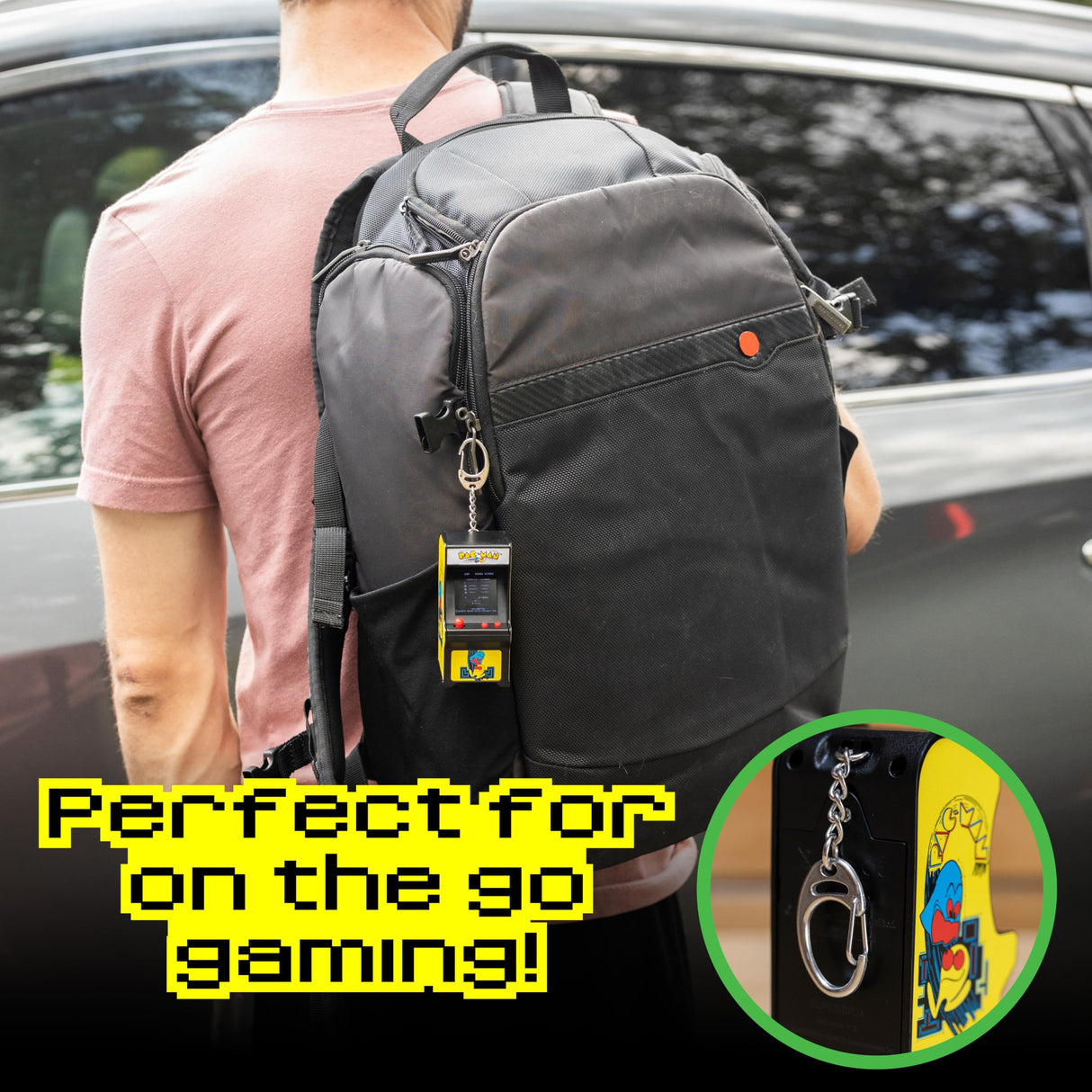 Tiny Arcade Pac-Man 3.5" Mini Retro Game - Functional Arcade Cabinet w/ Real Gameplay & Sounds - Classic Game Fits in the Palm of Your Hand (Ages 8+) TINY ARCADE