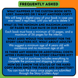 Story Crafters - Book Making Kit for Kids - with Custom Printed Hardcover Storybook - Write Draw a Storybook - Gift for Creative Kids - Novel Writing Starter - Book Maker Drawing Kit - Boys Girls Art Makealaxy