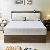 Aosha Queen Mattress,8/10/12 inch Memory Foam Mattress for Cool Sleep & Pressure Relief, Medium Firm Mattresses CertiPUR-US Certified/Bed-in-a-Box/Pressure Relieving (8 in, Queen) Aosha